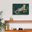 Toile épique Graffiti «Lethargic Leopard 1» par Alicia Longley, 18 po x 12 po-78152247