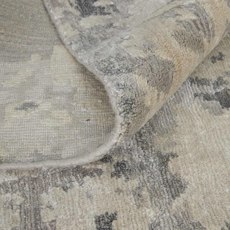 Tapis gris Teyvon, Rectangle 3' x 5'