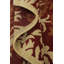 Tapis rouge à motif floral All-Over 6x8