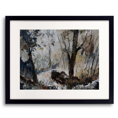 River In Winter Print by Pol Ledent