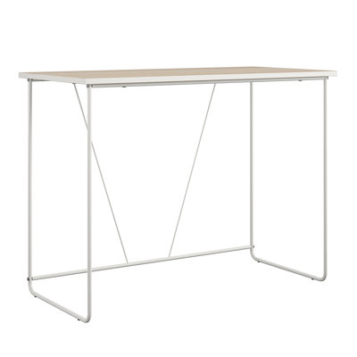 Caedin Stainless Steel Writing Desk