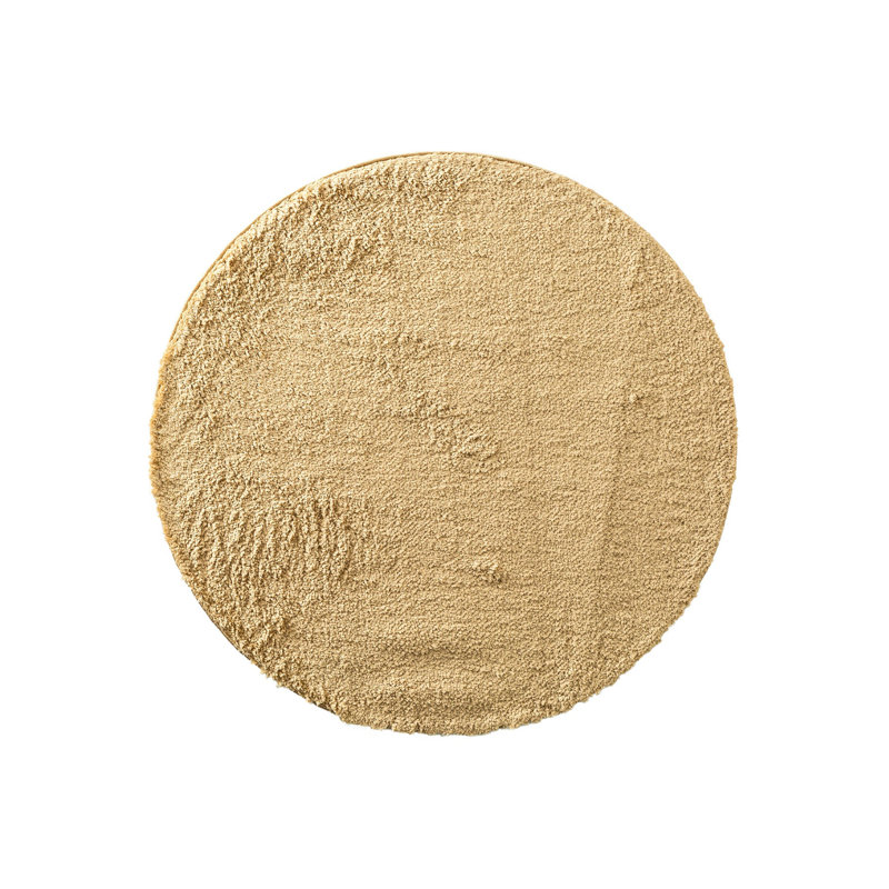 Round Roban Solid Colour Machine Made Indoor / Outdoor Area Rug, Round 3'3"