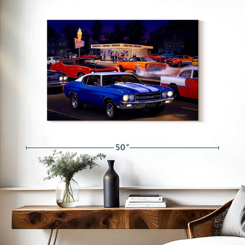 Mehar Fast Fred's, 26" H x 39" W
