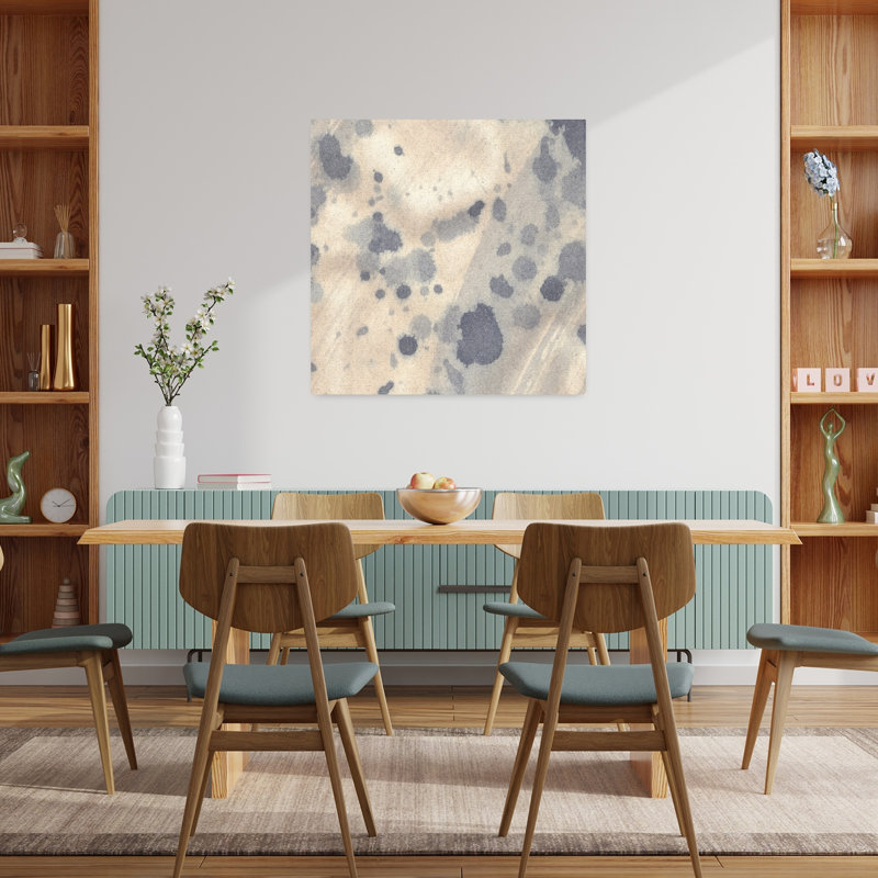 Art contemporain, art contemporain abstrait, H 36 po x l 36 po