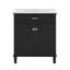 Meuble-lavabo 30 po avec lavabo en céramique-1023381268
