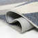 Huddersfield Rainbow Contemporary Stripe Blue/Cream/Gray Rug
