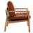 Duncan 28" Wide Top Grain Leather Armchair