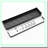 ModernSpace Double Layer Bathroom Shelf with Towel Bar & 5 Hooks - Wall Mounted Black Aluminum Storage Rack for Bath/Kitchen