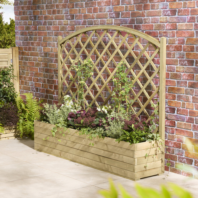 Wood Planter Box