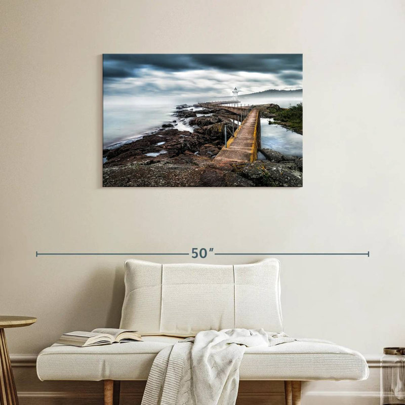 Phare Nicci Grand Marais, H 24 po x l 36 po