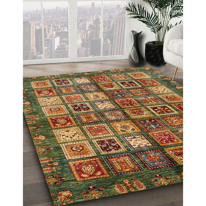 Tapis abstrait moderne 676, Rectangle 5 pi x 7 pi
