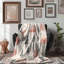 Winter Rustic - Couverture Sherpa de qualité supérieure 1 pièce-99457936