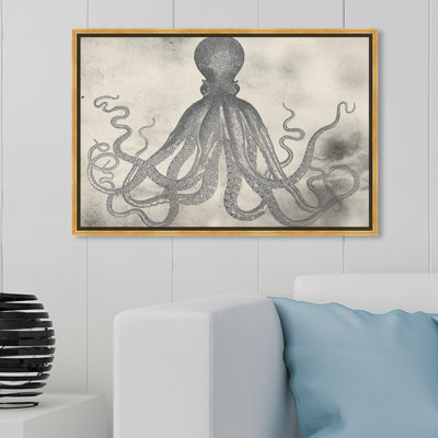 «Tangle Nautical and Coastal», impression sur toile tendue