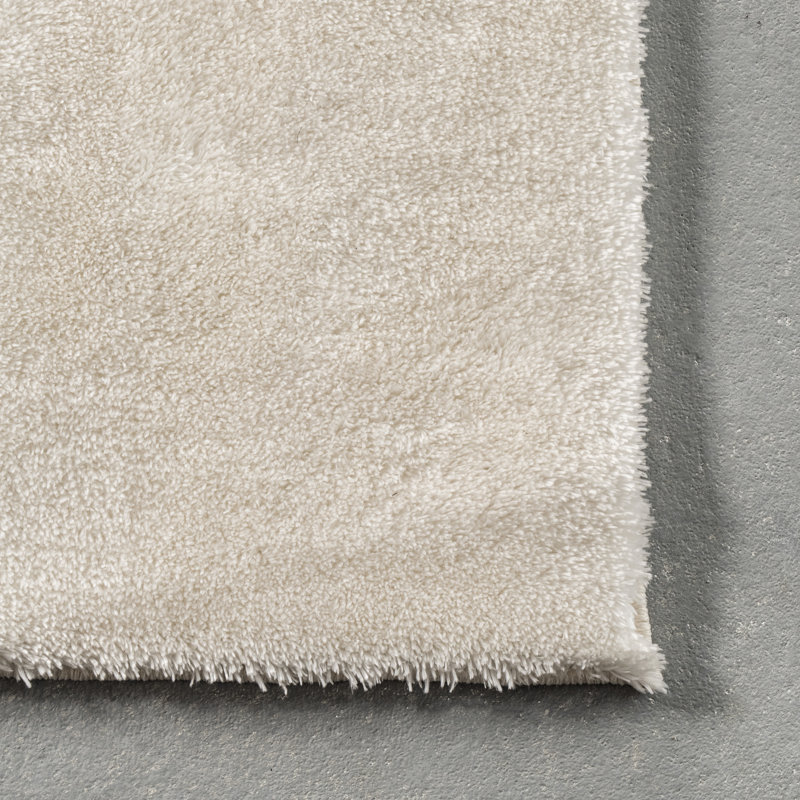 Solid Colour Shag Area Rug, Runner 76 x 305cm