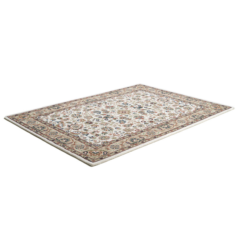 Hand-Tufted Oriental Rug Made Of Wool In Beige, Rectangle 190 x 290cm