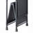 Sandy Black, Dark Bronze Hand-Brushed Finish Console Table