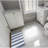 Ronning Beach Stripe Nylon and Polyester Bath Rug with Non-Slip Backing-100140398