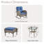 Ensemble de chaises berçantes d'extérieur avec table d'appoint Buckwalter (2 chaises, 1 table d'appoint)-1817094714-1817094712