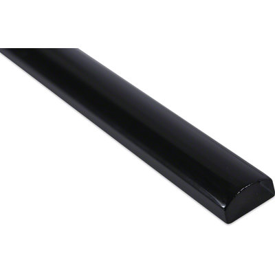 12'' L x 0.75'' W Glass Round Tile Trim