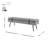 Amilya Polyester Upholstered Bench