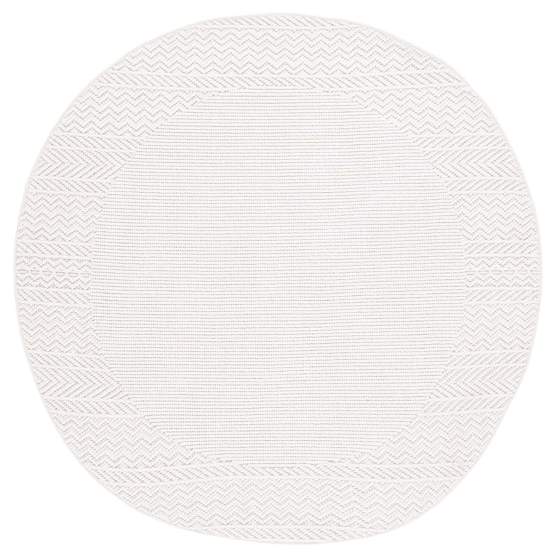 Jabus Performance Geometric Rug, Round 5'3"