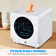 Portable Dishwasher Countertop, 6 Washing Programs Tabletop Dishwasher With 5 L Built-In Water Tank, Air-Dry Function, LED Display & Touch Control, Dual Spray Rinsing, Self Absorbing Water Dishwasher