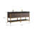 Segovia 72'' Double Bathroom Vanity with Stone Top