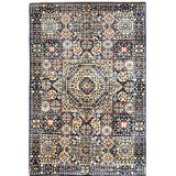 Aryana Hand-Knotted High-Quality Navy/Ivory Area Rug