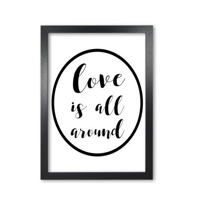 Love Is All Around - Print