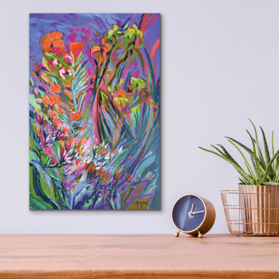 Art mural en verre 12 "x 16"