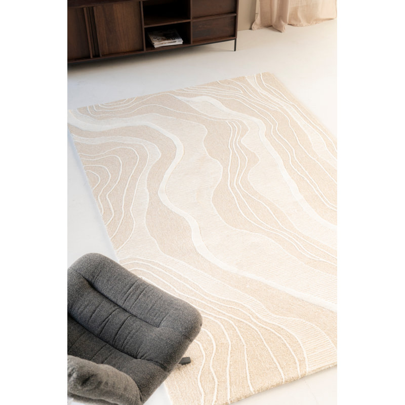 Soil Beige Area Rug 5' X 7'5", Rectangle 5' x 7'5"
