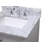 Closter 24 " W Freestanding Standard Free Standing 1 Single With Genuine Marble Top-1975826957