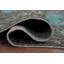 Tapis traditionnel floral turquoise 8 x 11