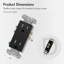 Prise double Outlet Decora, 15 ampères, 125 volts, inviolable-94259581