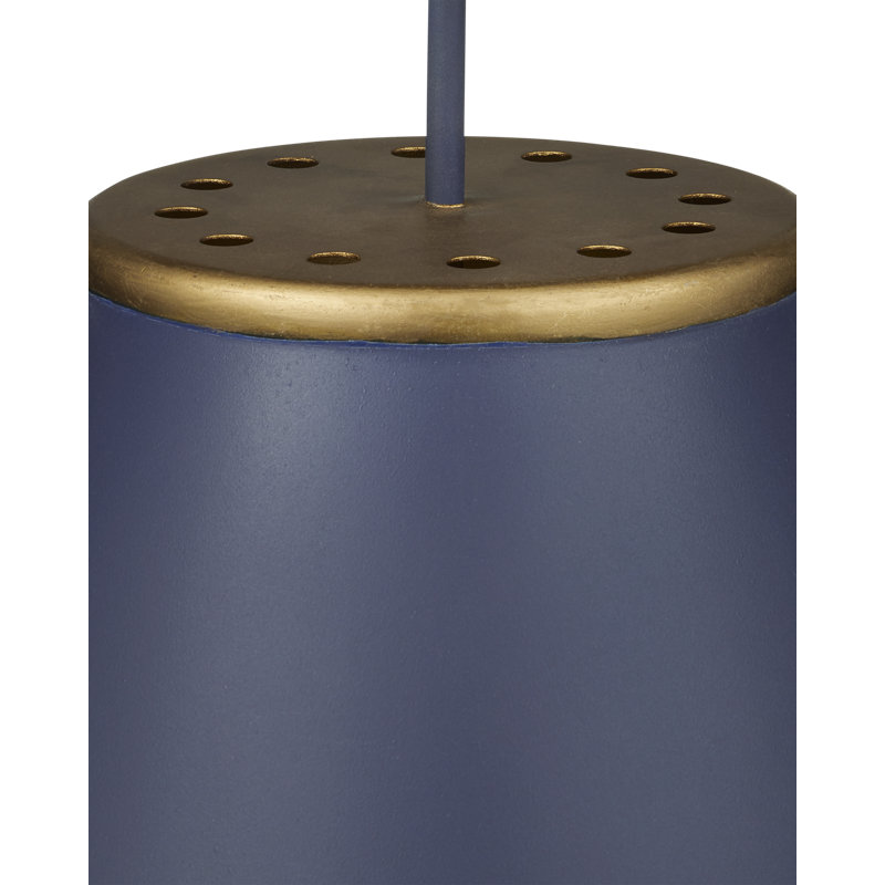 Luminaire suspendu conique à 1 lumière Pierrepont, H 22,5 po x l 22 po x P 22 po