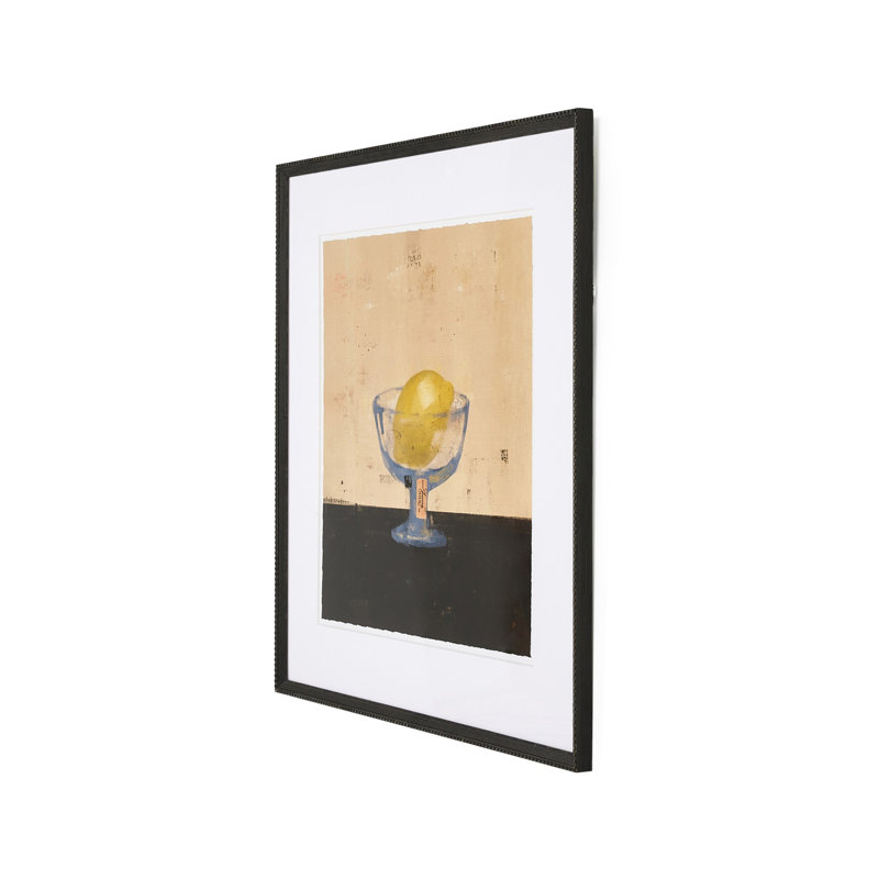 Lemon Cup by Coup D'Esprit, 32'' H x 32'' W