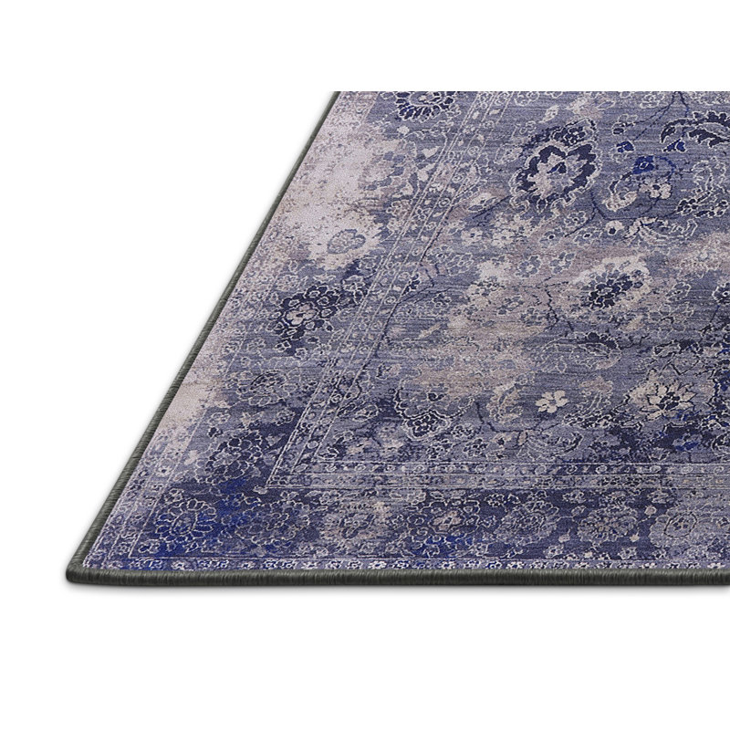 Floral Indoor Rug, Rectangle 4' x 6'