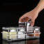 Freestanding Spice Jar & Rack Set