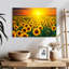 Alvord, coucher de soleil avec tournesols-107502712