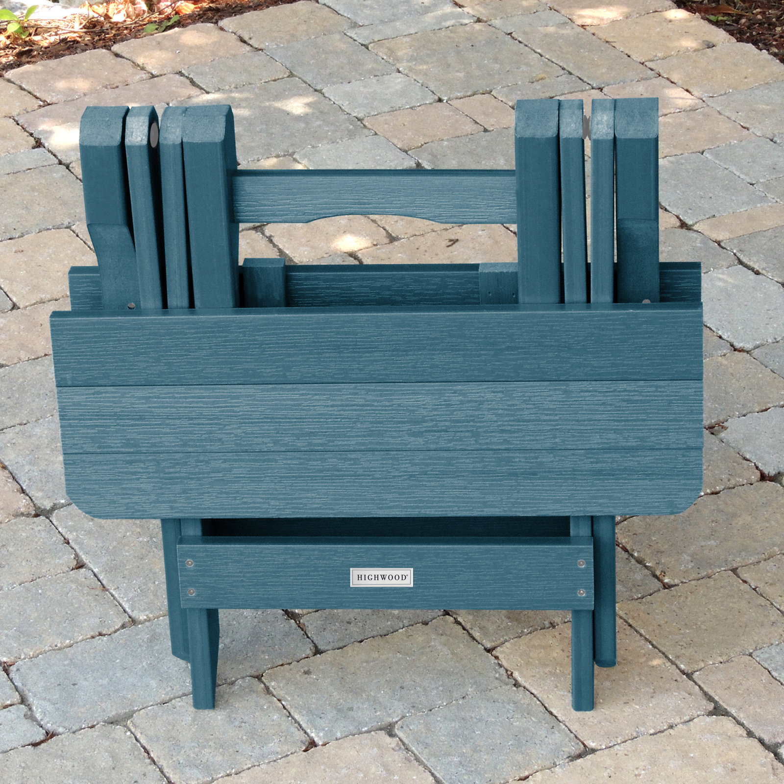 Prattsville Adirondack Side Table, Nantucket Blue