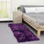 Tapis mauve à métier motorisée Oliveri