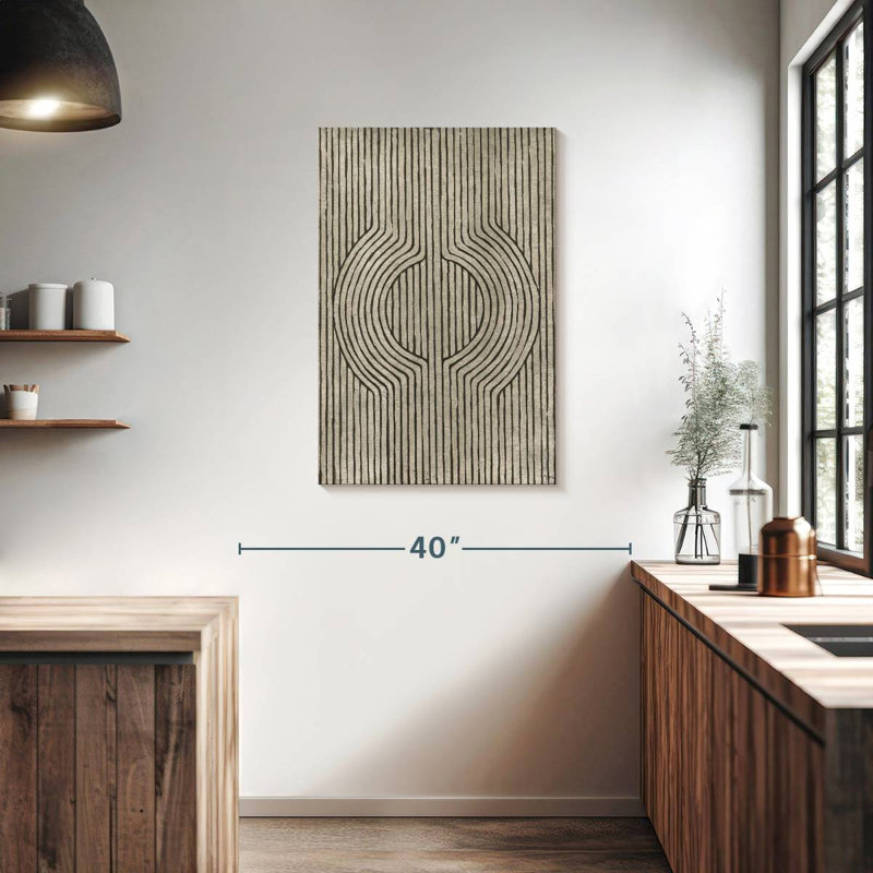 Avery Cedar Grooves IV, 36" H x 24" W