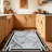 Marble Pattern Area Rug, Modern Abstract Veined Floor Carpet with Decorative Border, Soft Washable Low-Pile Rug for Living Room, Bedroom, Dining Room, Office-1670329133-1670685949