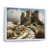 White Floater Framed