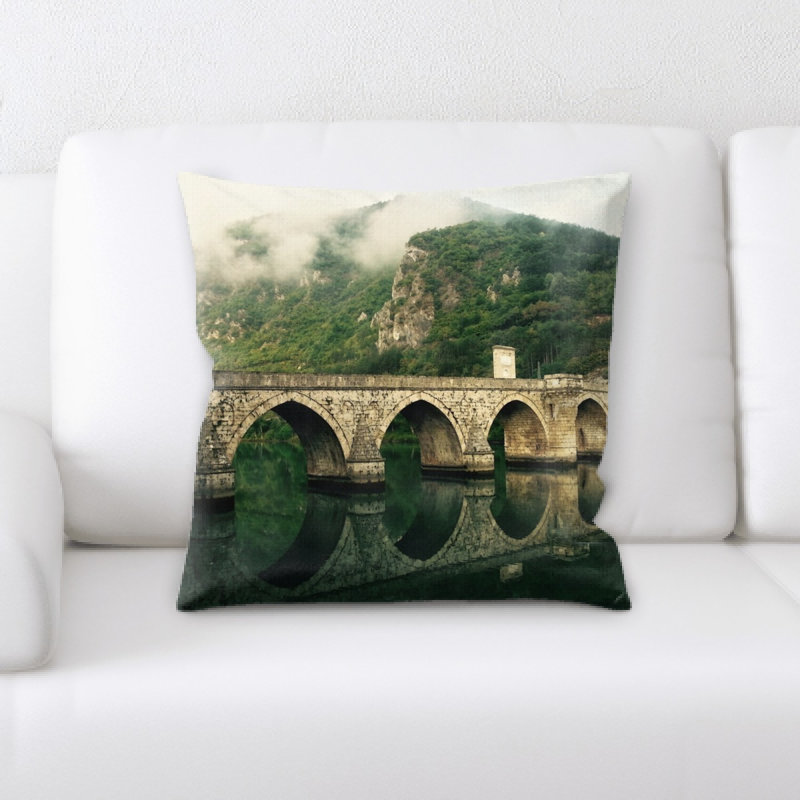 Housse et insert de coussin carré Bridge