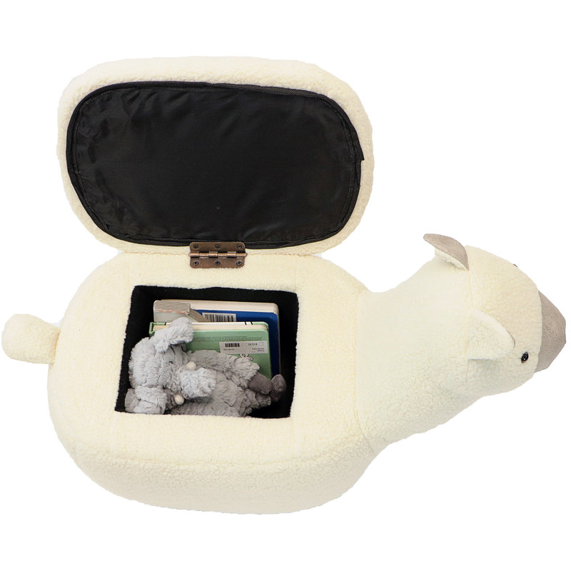 Repose-pieds avec rangement Crama Sitter