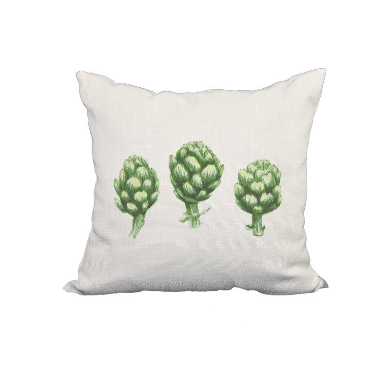 Coussin Magdalen, 20 po x 20 po, Vert