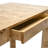 Loon Peak Jakus 49'' Maple Burl Desk Modern Vanity Table with Storage Drawers in Luxury Design