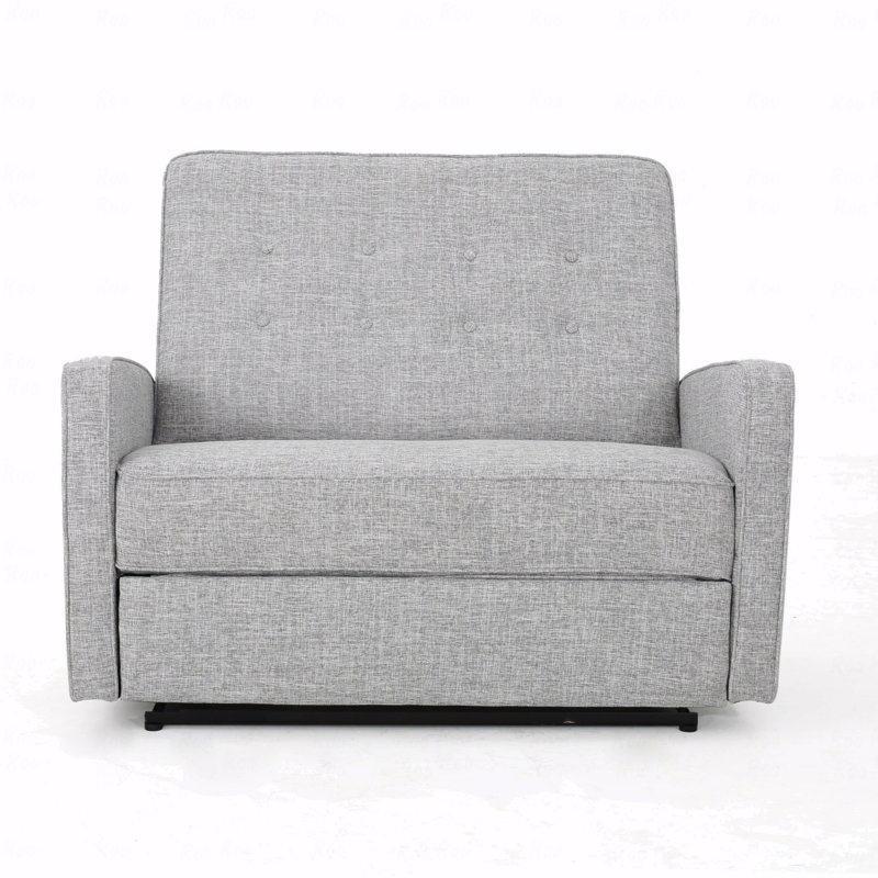 47" Wide Manual Standard With Recliner Function, Light Gray
