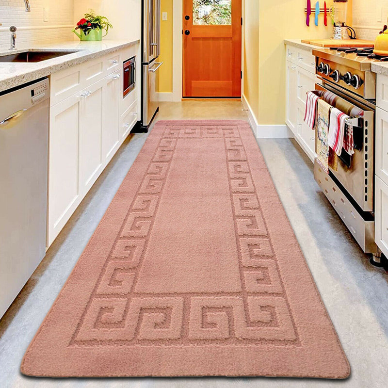 Lapo Solid Colour Area Rug, Runner 60 x 220cm